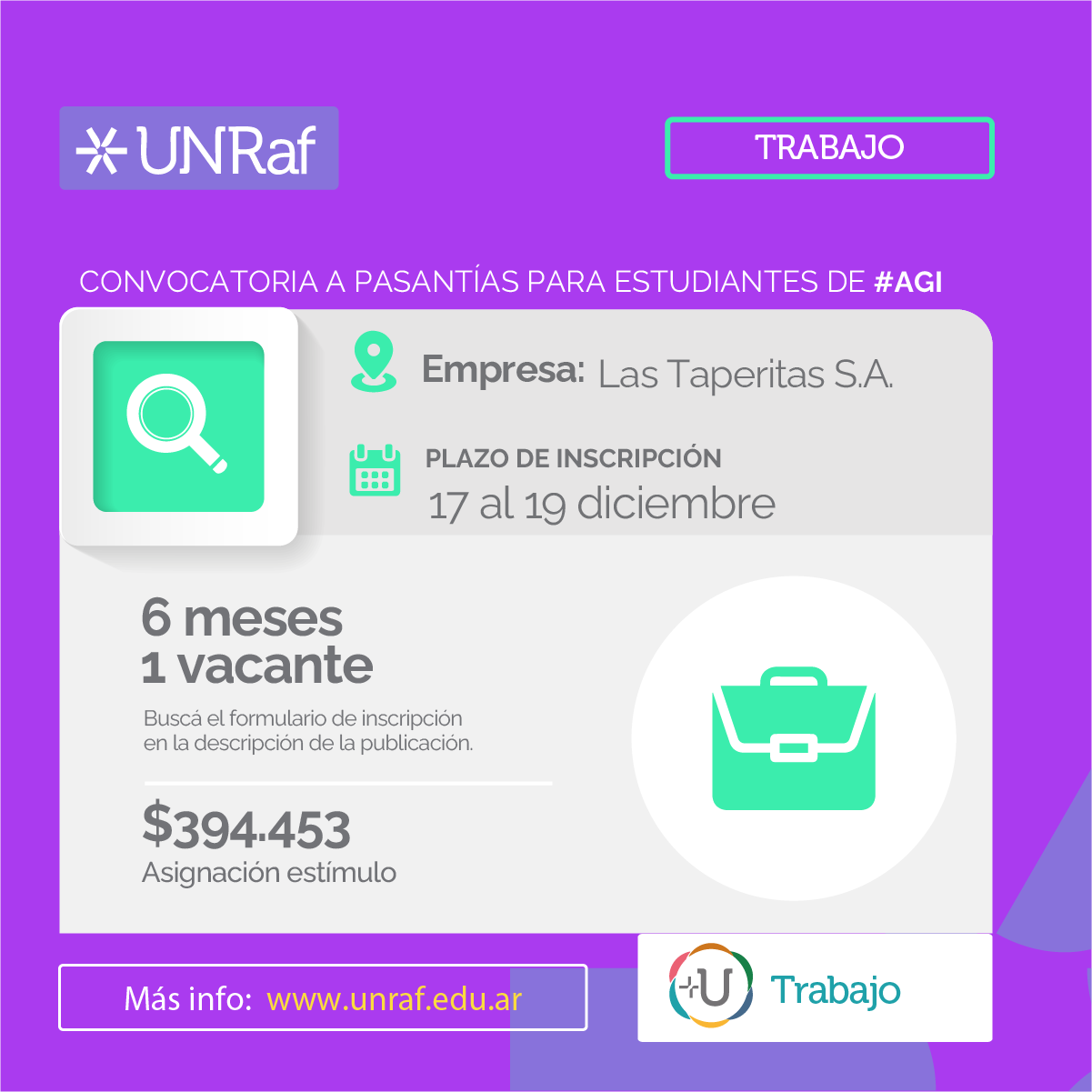 2. TAPERITAS FLYER BECAS PASANTIAS TRABAJO 2 copia