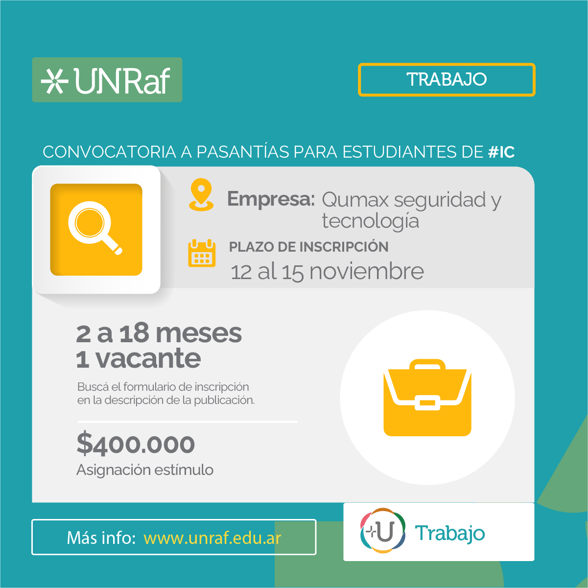 IC FLYER BECAS PASANTIAS TRABAJO 2 12.11.2024